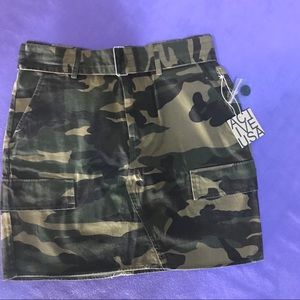 Camouflage Skirt from Live Fabulously